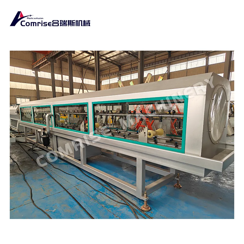 Linea di macchine per estrusione di tubi in HDPE