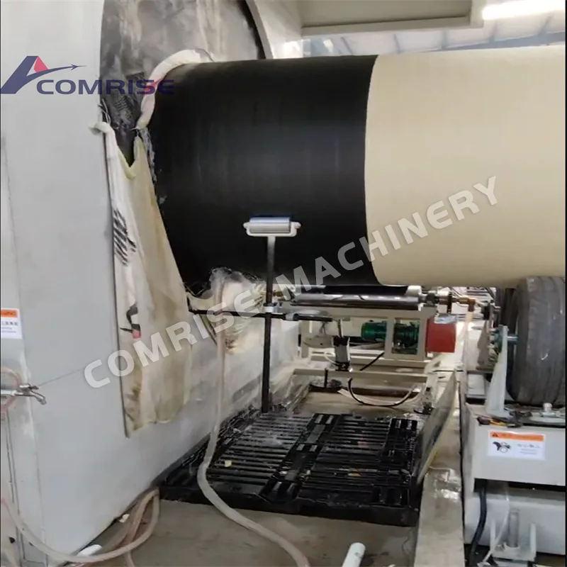 Linea di produzione di tubi isolanti con rivestimento a spruzzo